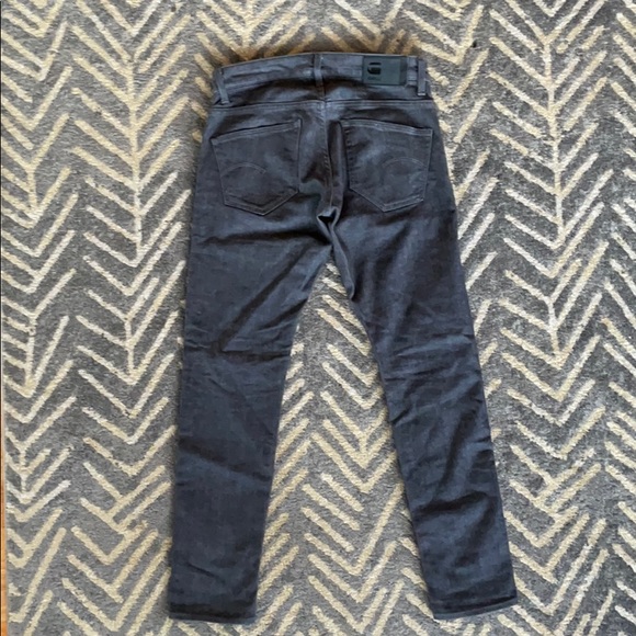 G-star 3301 Deconstructed Super Slim Jeans - Grey - Picture 2 of 5